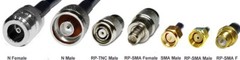RP-SMA-Male to SMA-Female Adapter Connector (NO CENTRAL PIN ON BOTH ENDS)