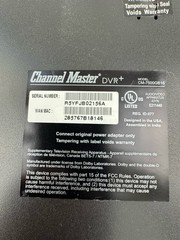 Channel Master DVR+ CM-7500GB16 – Unit + Power Supply Only Read Description