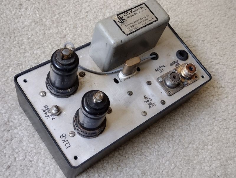 Homebrew 250 hz filter , crystal, rf chokes. GREAT PARTS