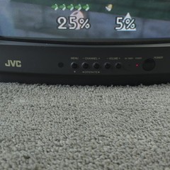 JVC C-13810 Vintage CRT Television Retro Gaming TV With Remote 13″ AV Inputs 90s