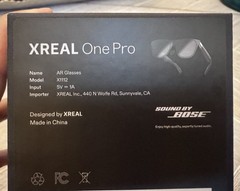 XReal One Pro AR Glasses w/X1 Chip, 171″ FHD 120Hz Display – L (57-66 IPD)