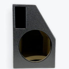 Universal Single Regular Cab Subwoofer Box 1×8” Ford Gm Bolero Style Mini D-SIDE