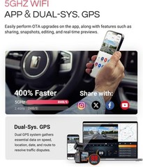 Vantrue E1 Pro 4K Mini Dash Cam | HDR Night Vision | Parking Mode | 1TB Support