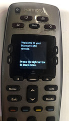 Logitech Harmony 650 Universal Programmable Remote Control Silver