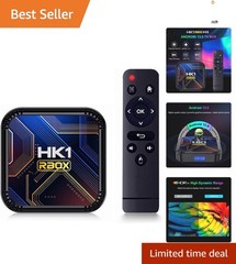 Android 13.0 4GB RAM 64GB ROM 8K Smart TV Box – High-Speed Multimedia Experience
