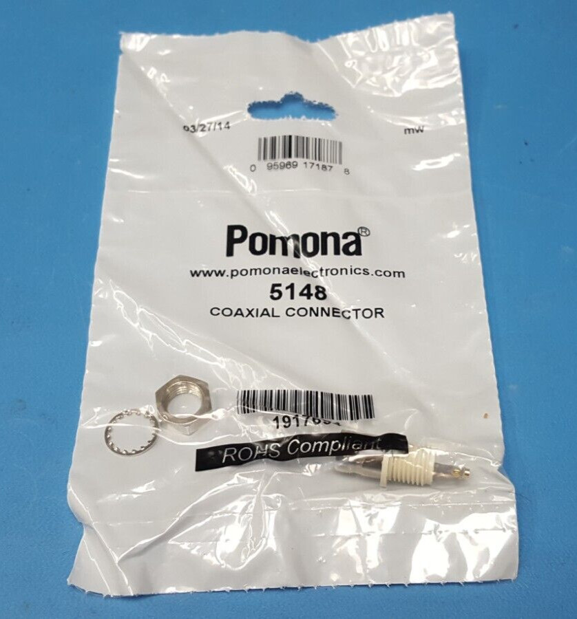 BNC CONNECTOR, 5148, ITT/POMONA, BNC 50 Ohm Solder Cup