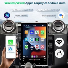 Android 15 For 2001-2007 Toyota Sequoia Rotatable Car Stereo Radio Carplay GPS