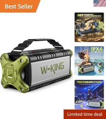 Portable 90W Outdoor Bluetooth Speaker – 40 Hours of Powerful Bass & Party Ready