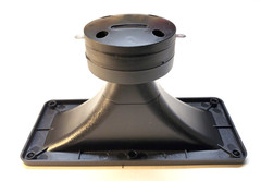 2-pcs(Pair) 3″ x 7″ Piezo Horn Tweeter, 50W RMS 100W Max