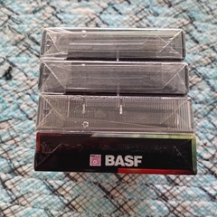 Lot of 10 BASF 60 & 90 Type I Blank Cassette Tape Made in Indonesia Nos Rare