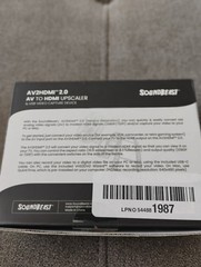 SoundBeast AV to HDMI Converter Recorder Adapter Cable USB Video Capture Device