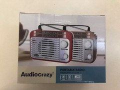 Multi-Band AM/FM/SW1-2 Radio Transistor AC or Battery Operated Black