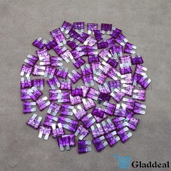 100 Pack 3 AMP ATC/ATO STANDARD Regular FUSE BLADE 3A CAR TRUCK BOAT MARINE RV