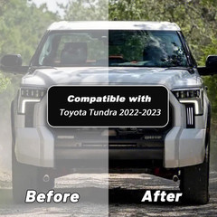 2022-2023 Tundra Front Bumper Fog Light LED Kit–Compatible Replacement
