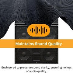 SAVUK Speaker Grill Cloth Fabric 3D Mesh Acoustic Box Cover Breathable Repair Ca