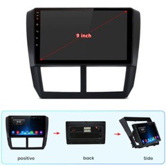 For Subaru Forester Impreza WRX 2008-2012 CarPlay Radio Android Car Stereo Unit