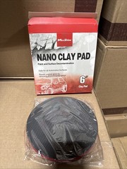 Maxshine 6 inches/150mm Clay Polishing Pad/Clay Bar Pad/Disc, for Car Detailing