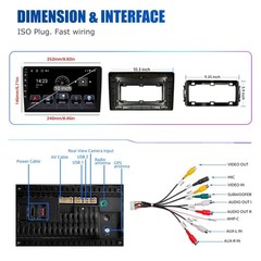 For Jeep Wrangler 2007-2017 Android 15 Car Radio Stereo Touch Screen Carplay GPS