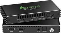 Avstar 4K@120Hz HDMI 2.1 Audio Extractor Audio Converter, Stereo 3.5mm New