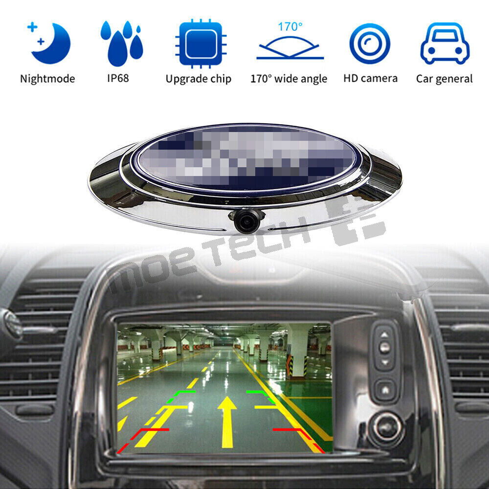 Brand New Tailgate Back Up Camera Kit Emblem Oval For 2009-2016 F-150 F250 F350