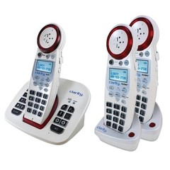Clarity XLC8 Amplified Cordless Speakerphone with (2) Expansion Handsets