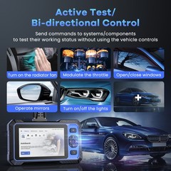 MUCAR 682 OBD2 Scanner All System Tool CANFD & FCA AI Diagnostic Bidirectional