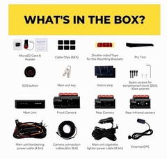BlackVue DR770X Box-3CH PRO Dashcam Triple STARVIS External IR WiFi 256GB