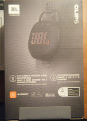 JBL Clip 5 Portable Bluetooth Speaker Black New in Sealed Box