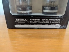 Mesa Boogie 6L6GC STR-440 Gray 10 Matched Pair NOS Power Tubes