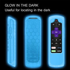 Remote Case for Roku Voice/Express HD /4K+/Ultra LT Enhanced 3930 Silicone Cover