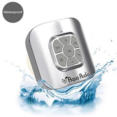 Portable Waterproof Bluetooth Speaker with Suction Cup – 10 Hours Silver