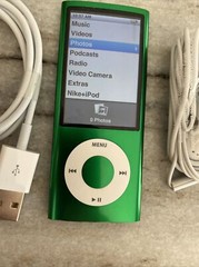Apple iPod nano 5th Generation Green (16 GB) New Battery. Fast shipping