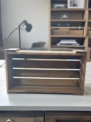 Darla’s Studio 66 DVD Holder Wood Crate