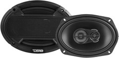 DS18 2x 6×9″ + 2x 6.5″ Coaxial Speakers, Grills Included – 4 Speakers