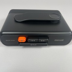 maxell MXCP-P100 Portable Cassette Player Bluetooth Black MXCP-P100BK From Japan