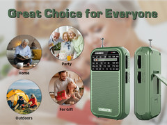 AM FM SW Portable Mini Radio D220 Pocket Radio Battery Powered Great Receiver US