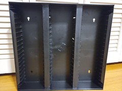 VTG Alpha Cassette 60 Rack Wall Mountable Storage Holder Shelf BLACK – 60 Tapes