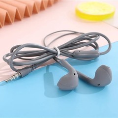 Headphones Wired Earphone White Headphones Earbuds 3.5mm Jack for Android US