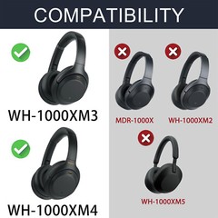 2X Ear Pads EarPad Cushions For SONY WH-1000XM3 / Sony WH-1000XM4 Headphones USA