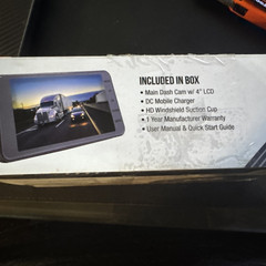 TD Electronics “3rd GEN 1080P Blue Dash Cam” 4″ IPS Touch Screen LCD