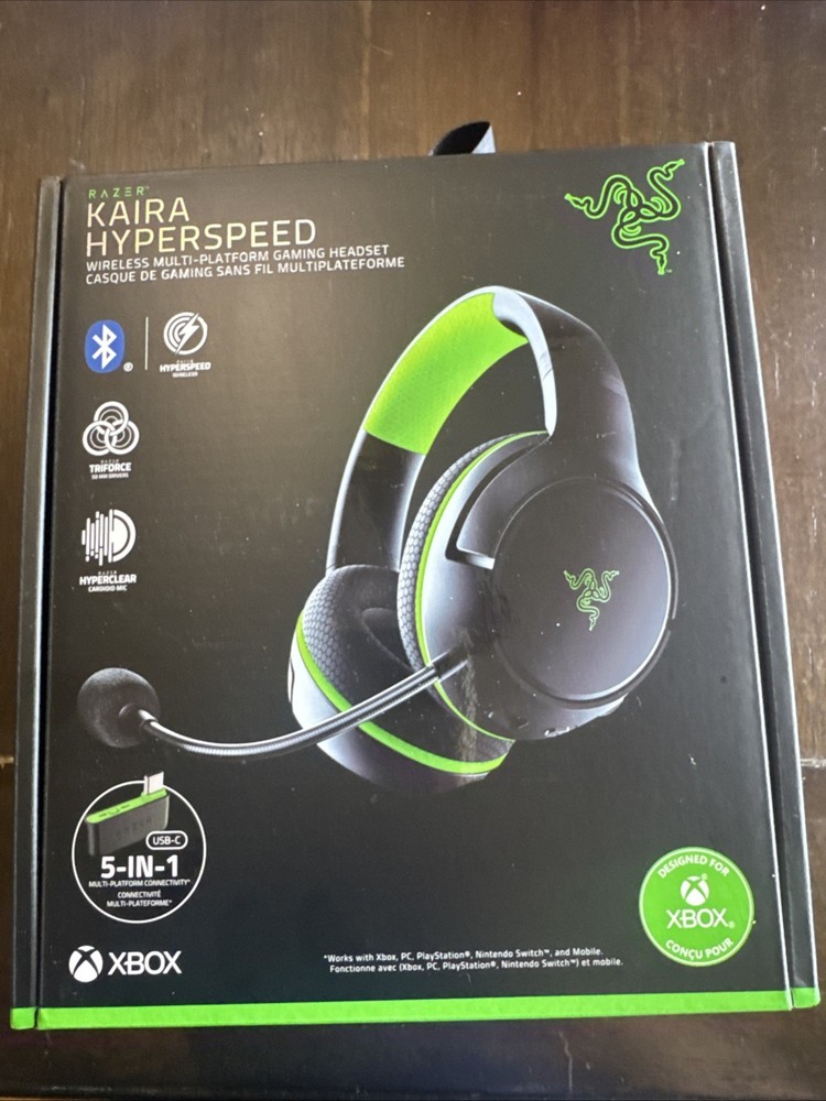 Razer Kaira HyperSpeed Wireless Multi-Platform Gaming Headset