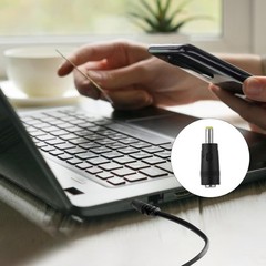 DC Power Adapter Plug Set 8-Piece Universal Barrel Connector Tips 5.5×2.1mm