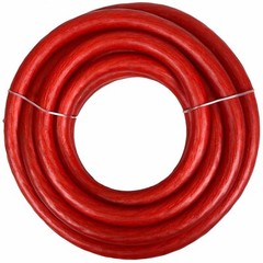 Complete 5 Channels 2500W 4 Gauge Amplifier Installation Wiring Kit Amp PK1 Red
