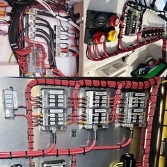 6 Gauge Marine Wire Include 6 AWG 15FT Red & Black,6 6 Gauge, Red, Black