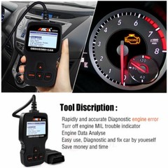 ANCEL AD310 Classic Enhanced Universal OBD II Scanner Car Engine Fault Code Read