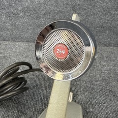 Turner 254 Hi-Z Crystal Desk Microphone – Ham Radio Equipment – Untested