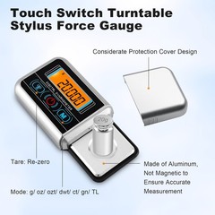Jewelry Scale 100Gx0.005G Precise Turntable Force Digital Dynamometer2081