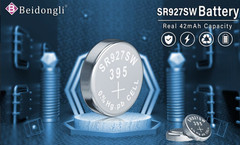 10 Beidongly 1.55V Silver Oxide Batteries SR927/395/399 Long-Lasting 12/2031