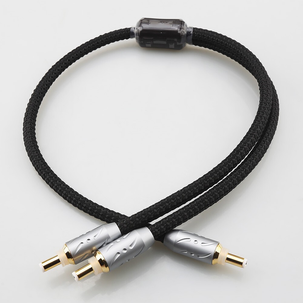 Viborg DC-2.1G/DC-2.5G OFC Copper DC Y-Cable Splitter DC Audio Cable