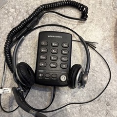 Plantronics T110H Telephone Keypad Single Line With Headset And Microphone